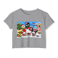 Hello Kitty Christmas Crop Top — Cute Sanrio Holiday Festival Tee
