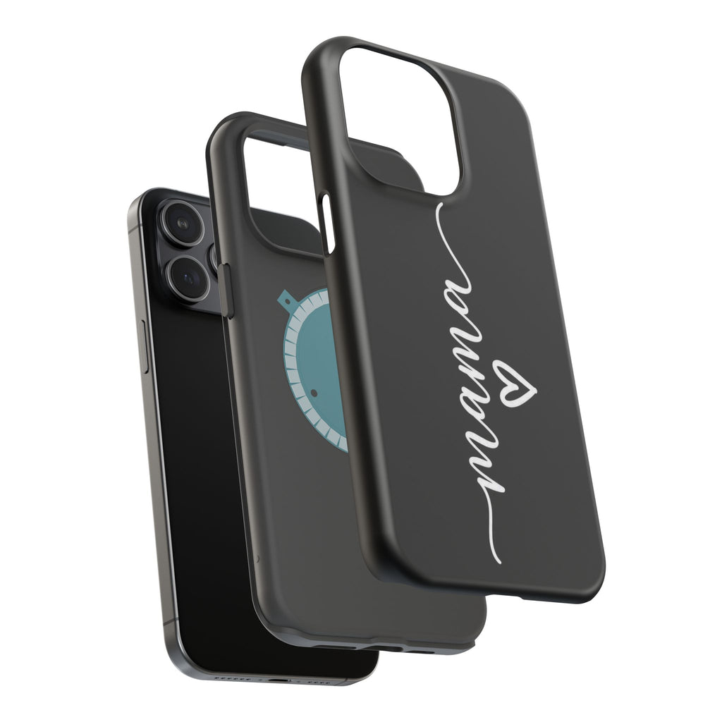 Mama Script Heart Magnetic Phone Case