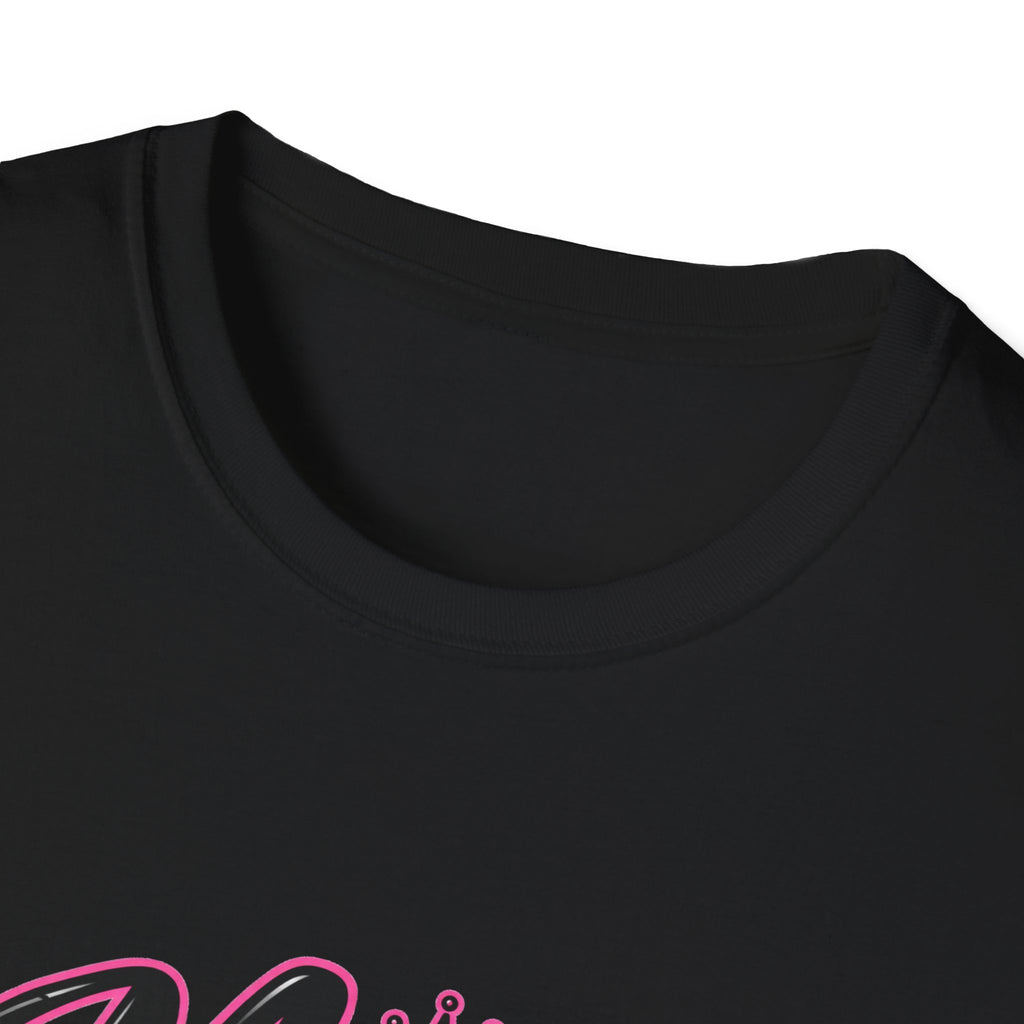 Mom of 2 Girls T-Shirt — Proud Mommy Graphic Tee with Daughter Silhouettes & Bows