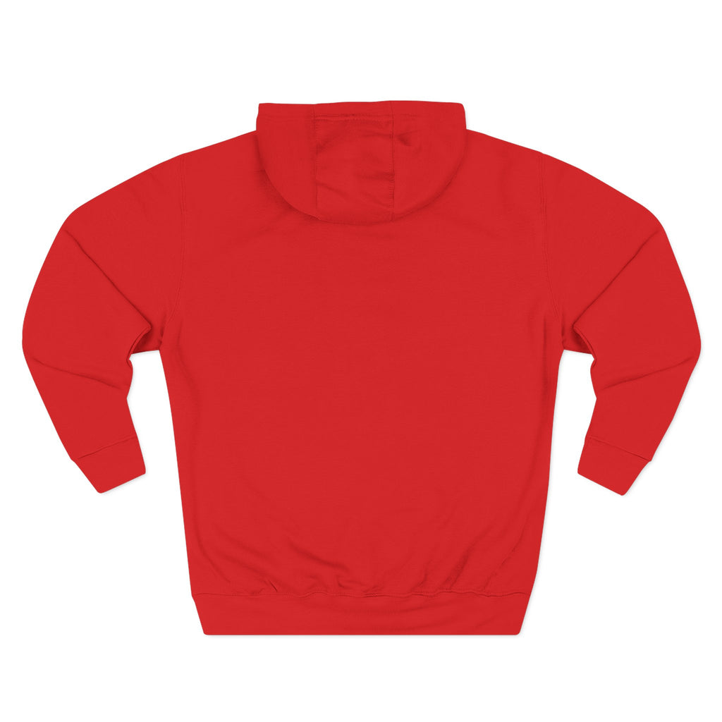 Minimalist 'T&L Co' White Fleece Hoodie — Cozy Lightweight Pullover
