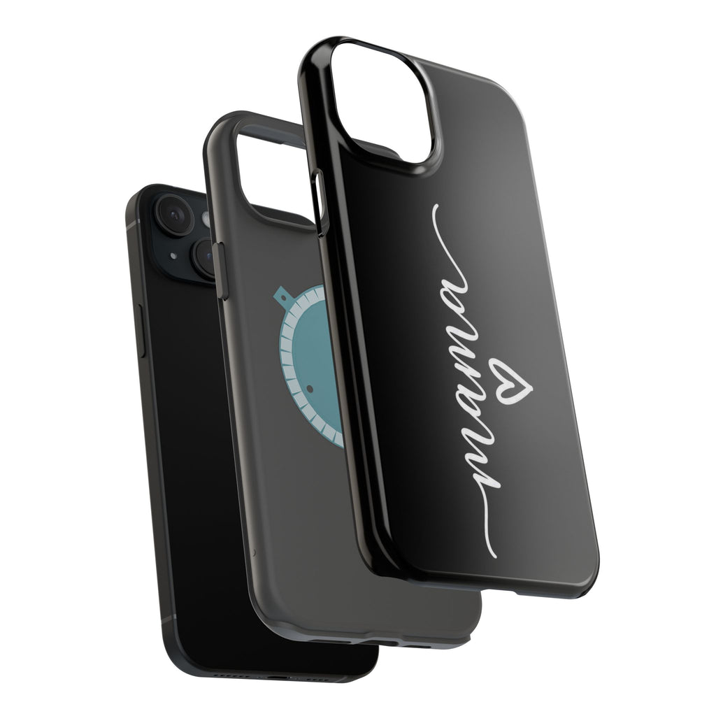 Mama Script Heart Magnetic Phone Case