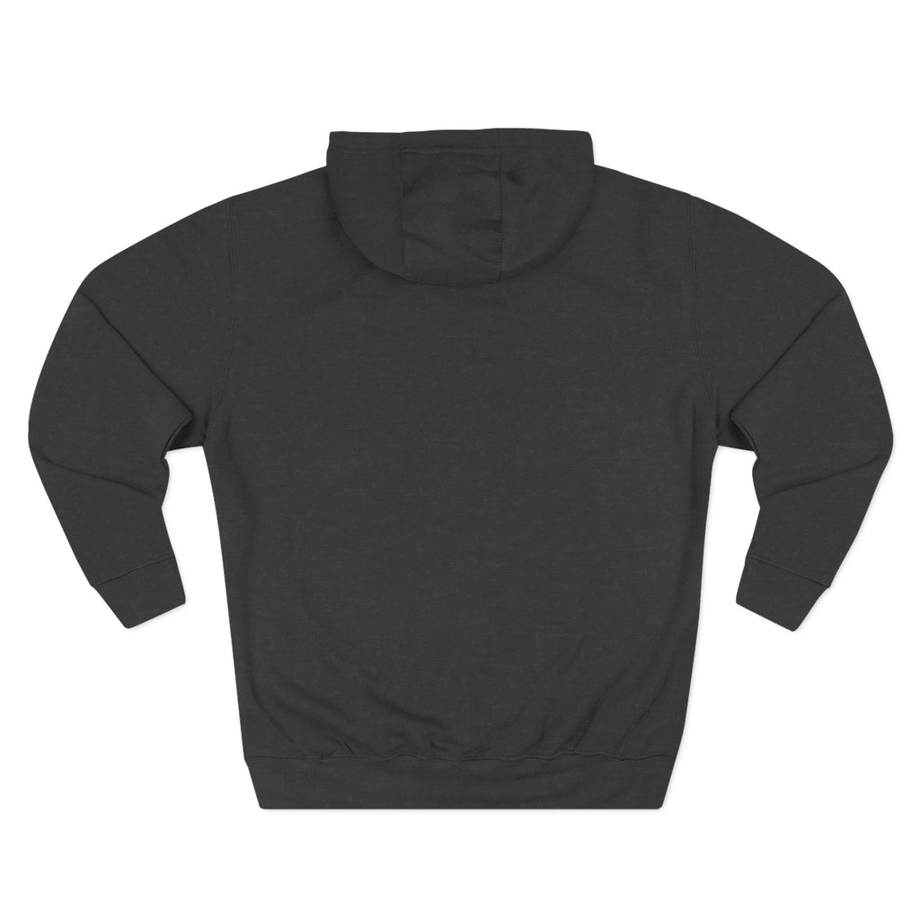 Minimalist 'T&L Co' White Fleece Hoodie — Cozy Lightweight Pullover