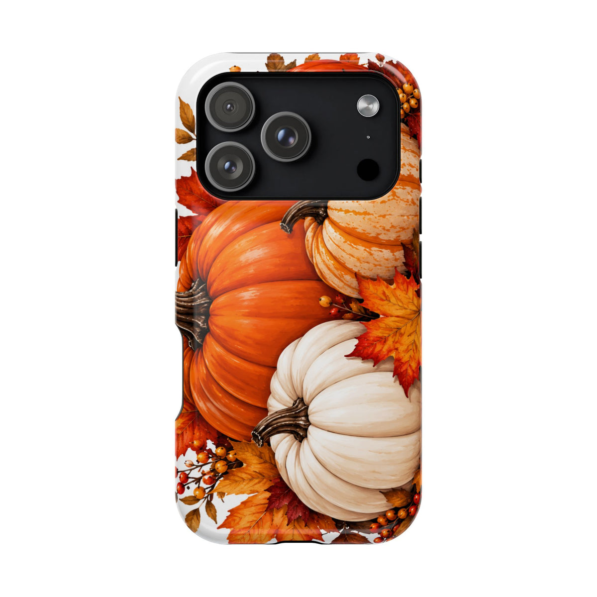 Autumn Pumpkins Magnetic Impact-Resistant Phone Case