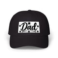 Dad Cap – Embroidered Script with Stars | Father's Day Casual Hat