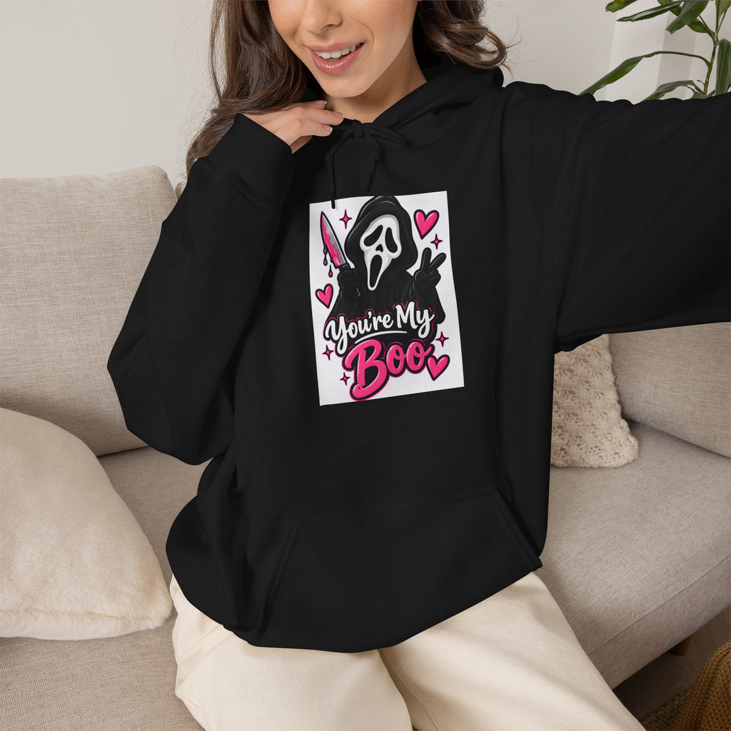 You’re My Boo Hoodie — Cute Halloween Ghost Graphic Sweatshirt