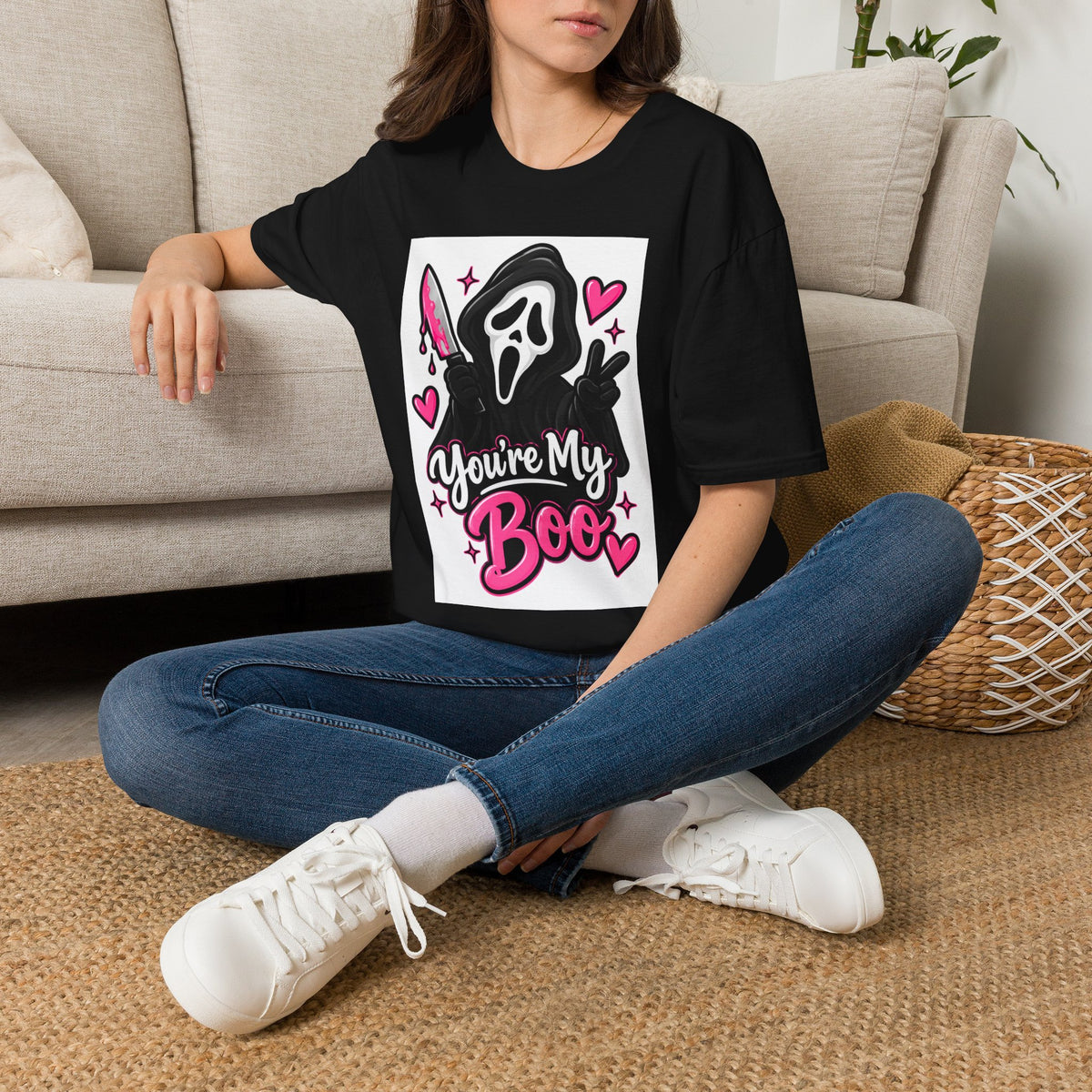You’re My Boo T-Shirt — Cute Horror Valentine Scream Tee