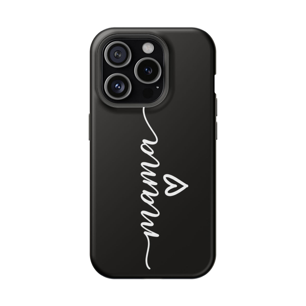 Mama Script Heart Magnetic Phone Case