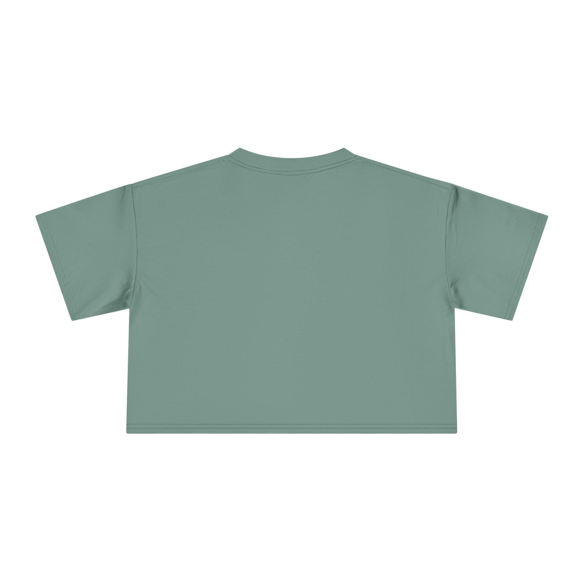 Sunflower Print Crop Tee