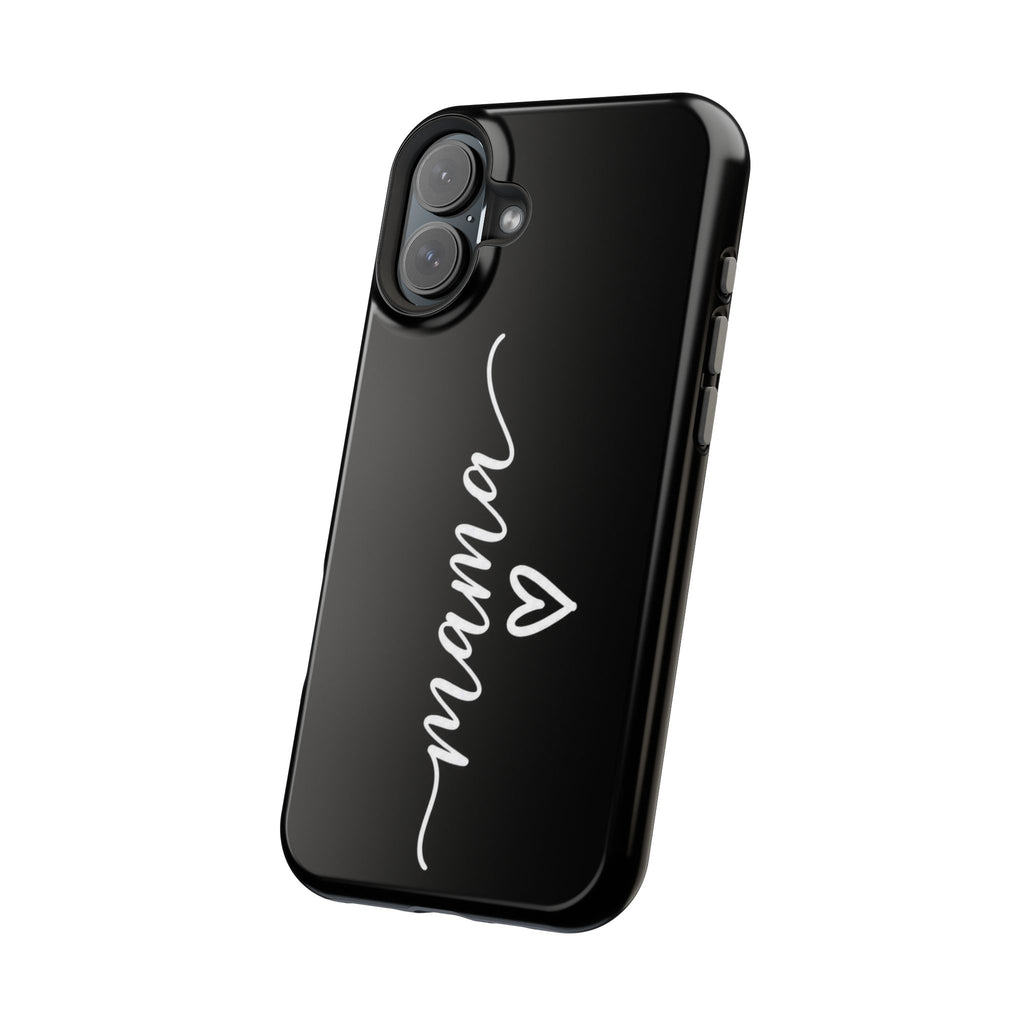 Mama Script Heart Magnetic Phone Case