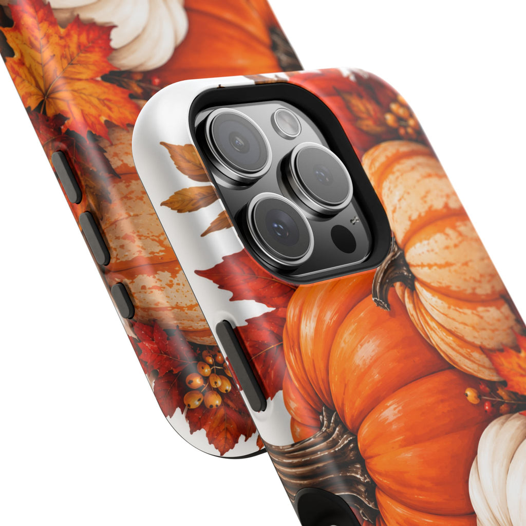 Autumn Pumpkins Magnetic Impact-Resistant Phone Case