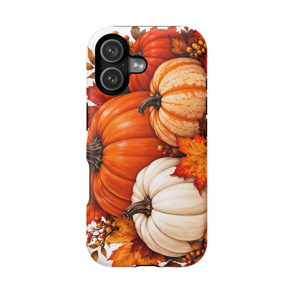 Autumn Pumpkins Magnetic Impact-Resistant Phone Case