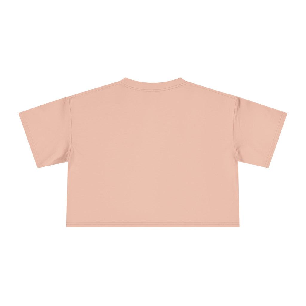 Sunflower Print Crop Tee