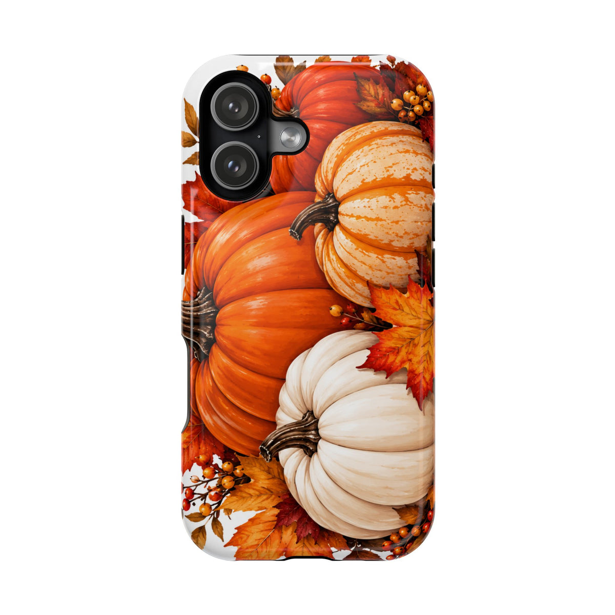 Autumn Pumpkins Magnetic Impact-Resistant Phone Case
