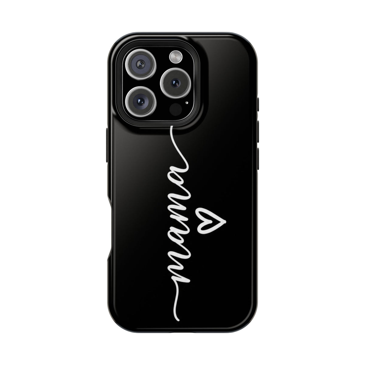 Mama Script Heart Magnetic Phone Case