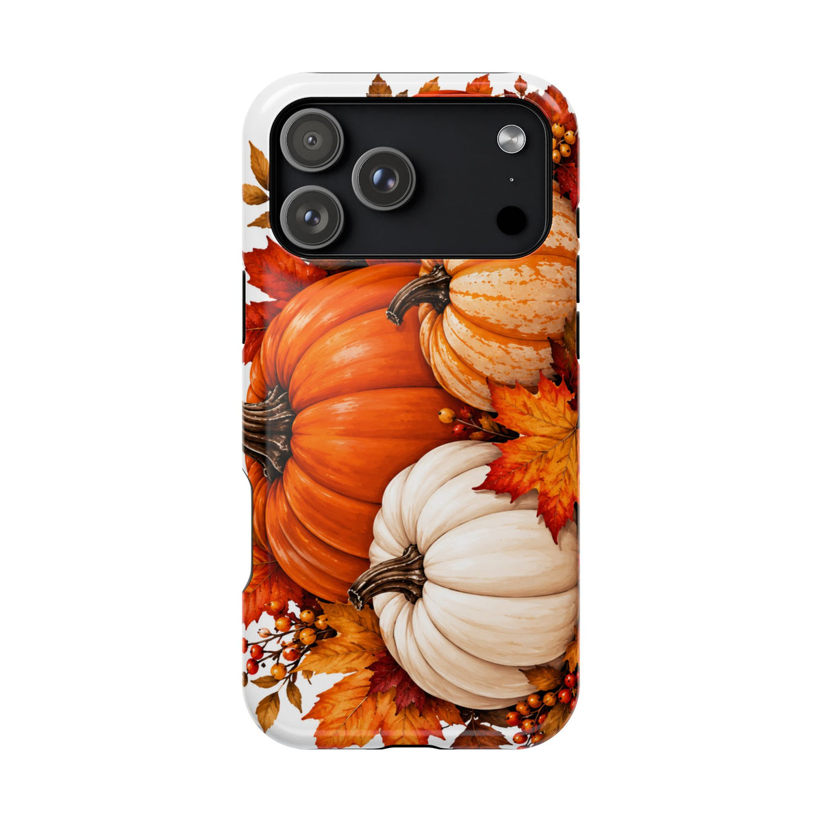 Autumn Pumpkins Magnetic Impact-Resistant Phone Case