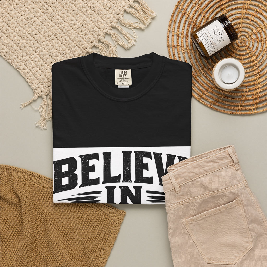 Believe In Yourself T-Shirt - Motivational Graphic Tee for Confidence & Self-Love