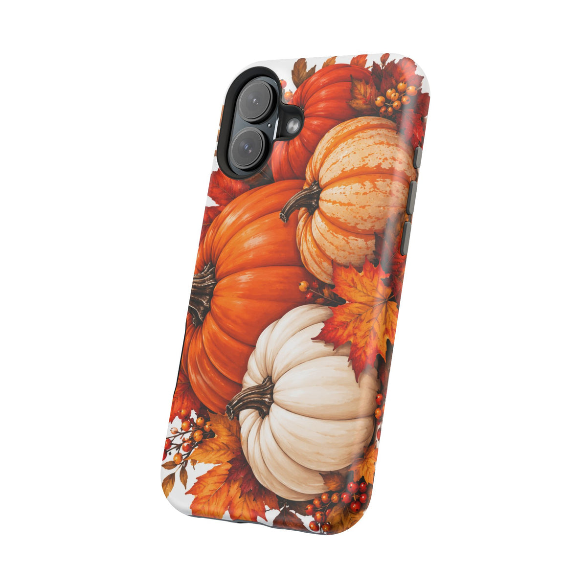 Autumn Pumpkins Magnetic Impact-Resistant Phone Case