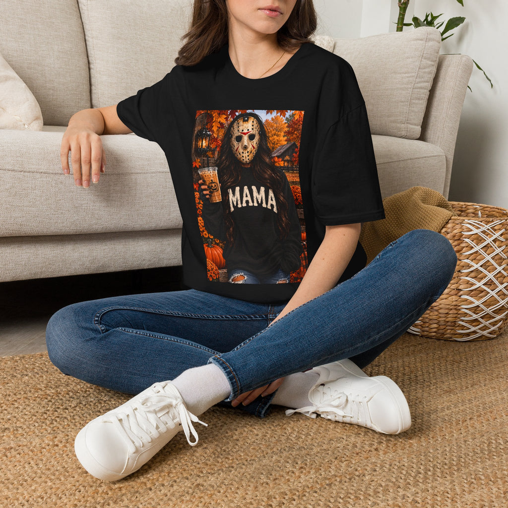 Mama Jason Halloween T-Shirt — Horror Mom Fall Graphic Tee