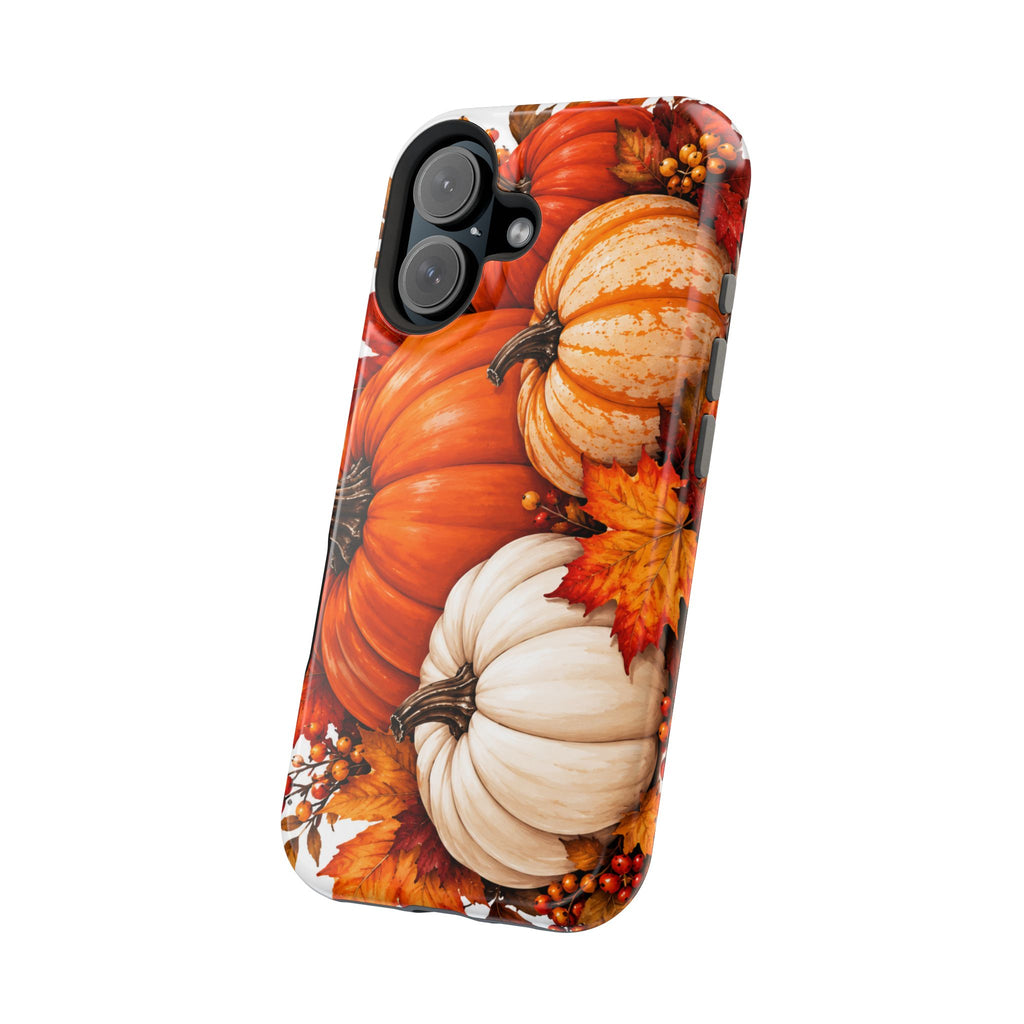 Autumn Pumpkins Magnetic Impact-Resistant Phone Case