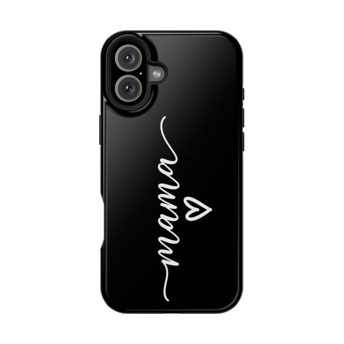 Mama Script Heart Magnetic Phone Case