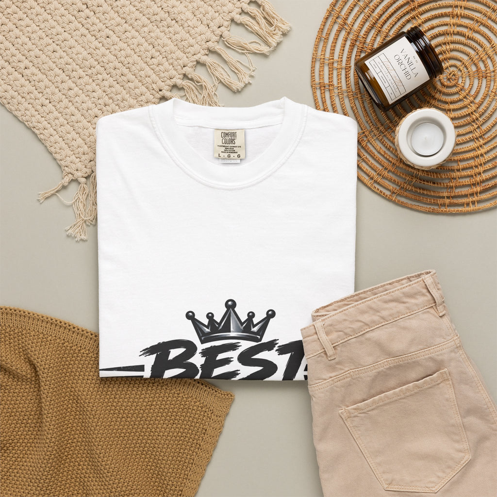 Best Boyfriend T-Shirt — Crown Graphic Gift Tee for Him