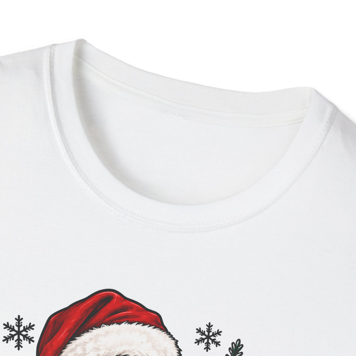 Scream Mask Christmas T-Shirt – "Overstimulated Mama" Holiday Tee
