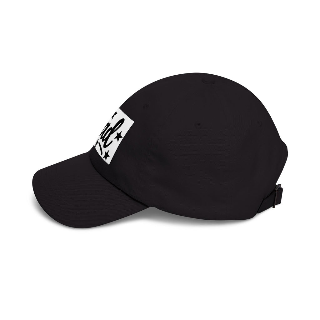 Dad Cap – Embroidered Script with Stars | Father's Day Casual Hat
