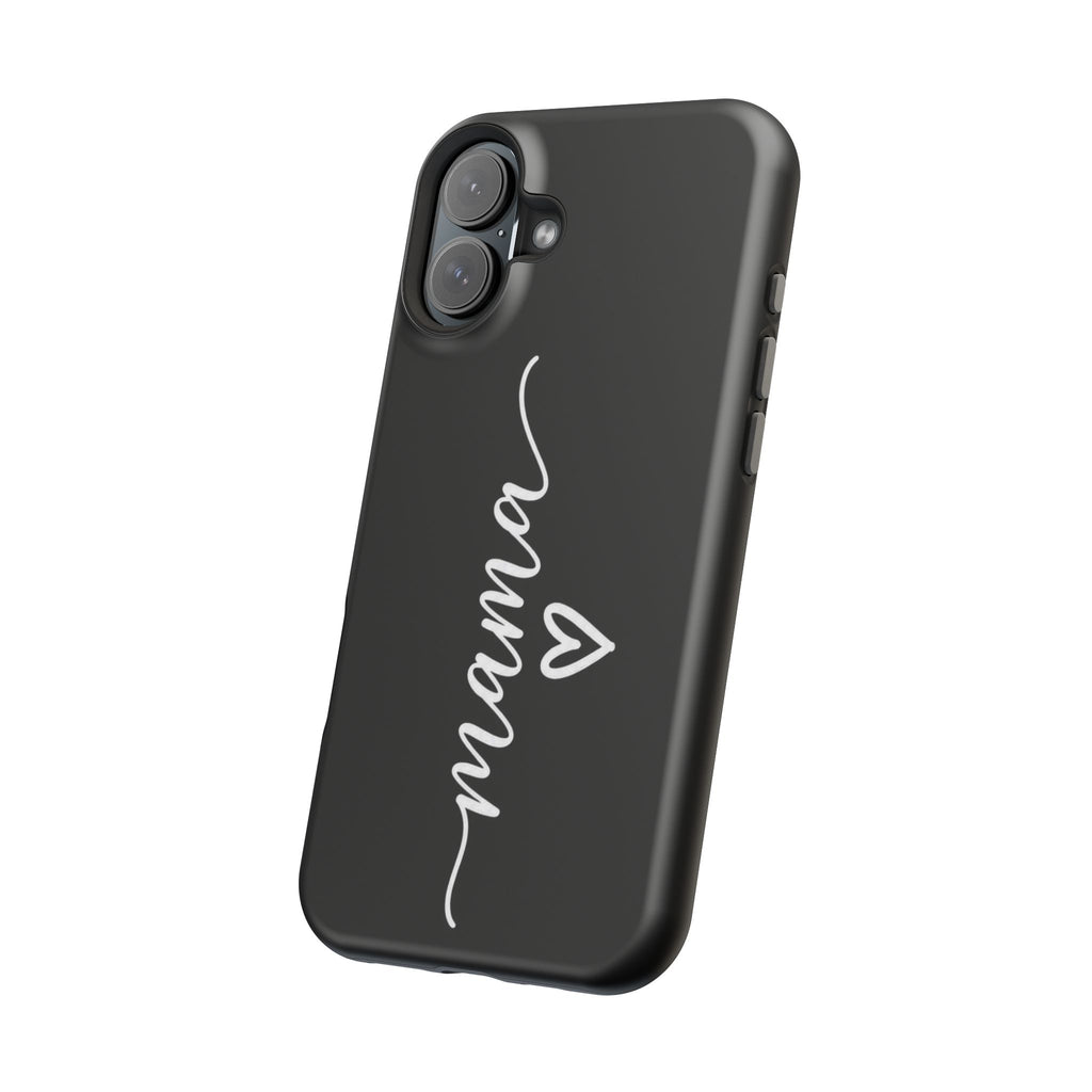 Mama Script Heart Magnetic Phone Case
