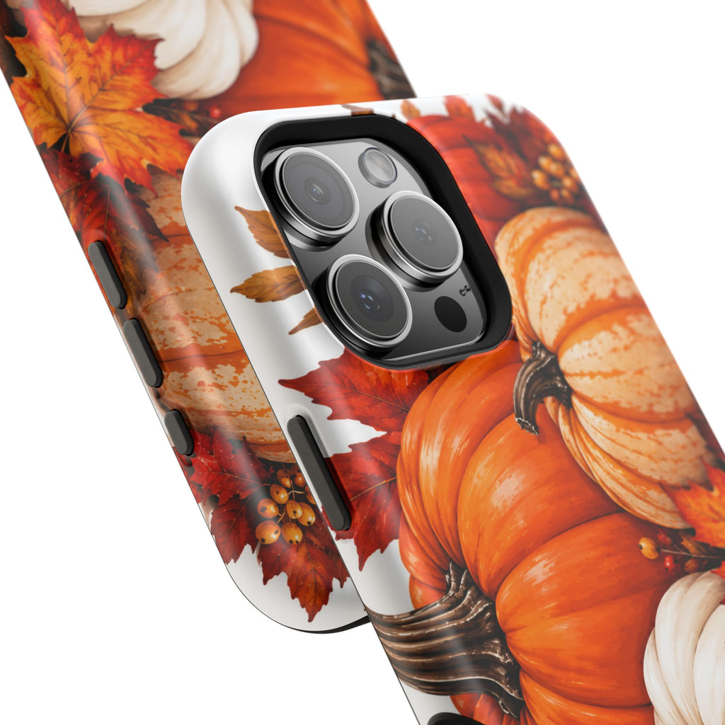 Autumn Pumpkins Magnetic Impact-Resistant Phone Case