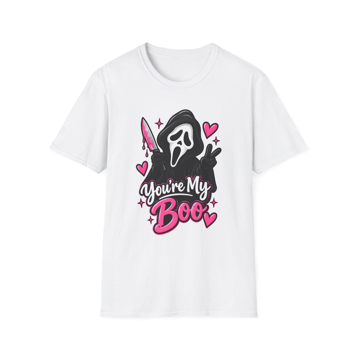 You’re My Boo T-Shirt — Cute Horror Valentine Scream Tee