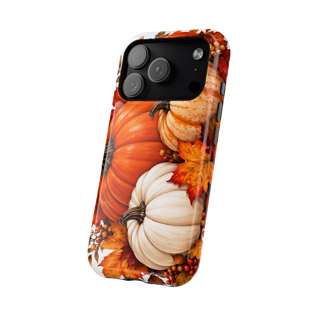 Autumn Pumpkins Magnetic Impact-Resistant Phone Case