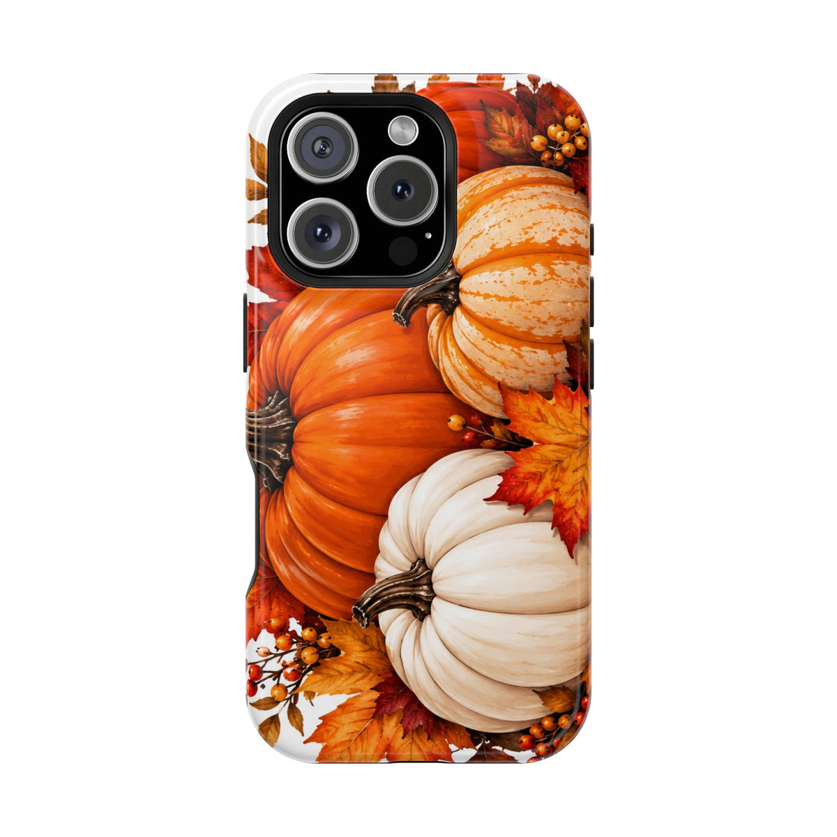 Autumn Pumpkins Magnetic Impact-Resistant Phone Case