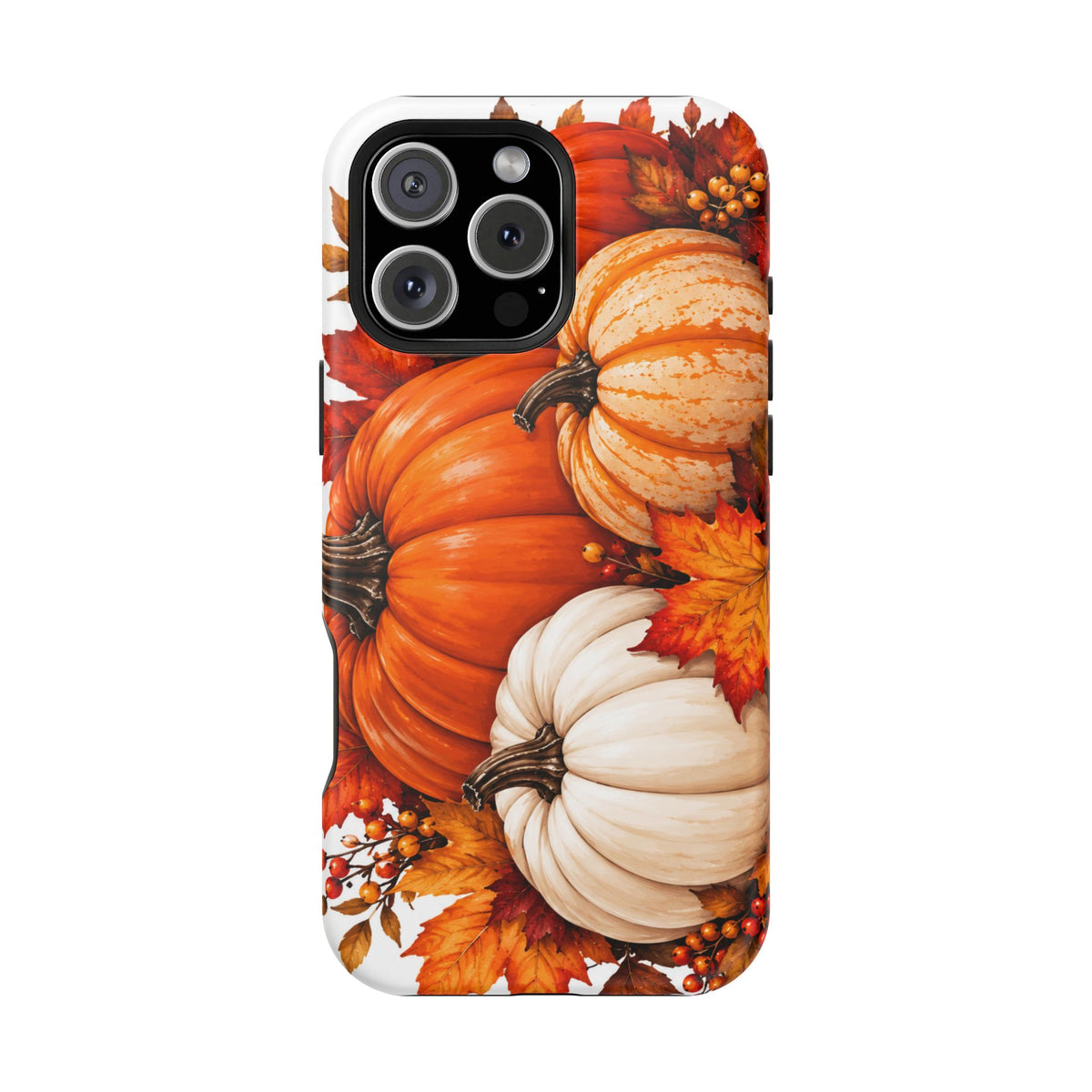Autumn Pumpkins Magnetic Impact-Resistant Phone Case