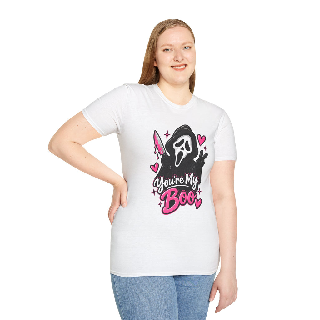 You’re My Boo T-Shirt — Cute Horror Valentine Scream Tee