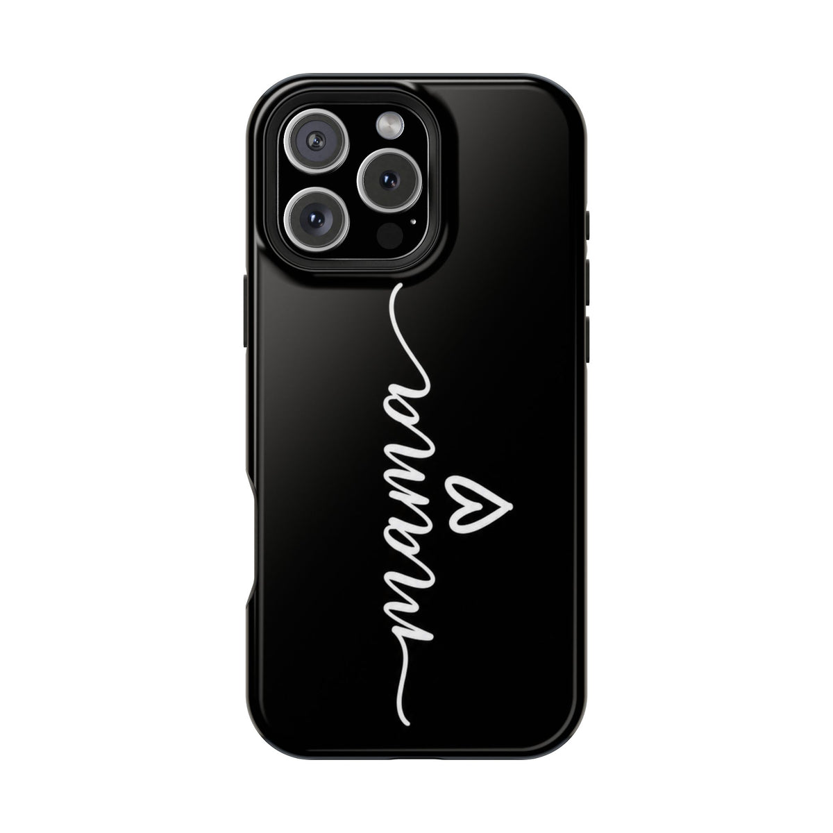 Mama Script Heart Magnetic Phone Case