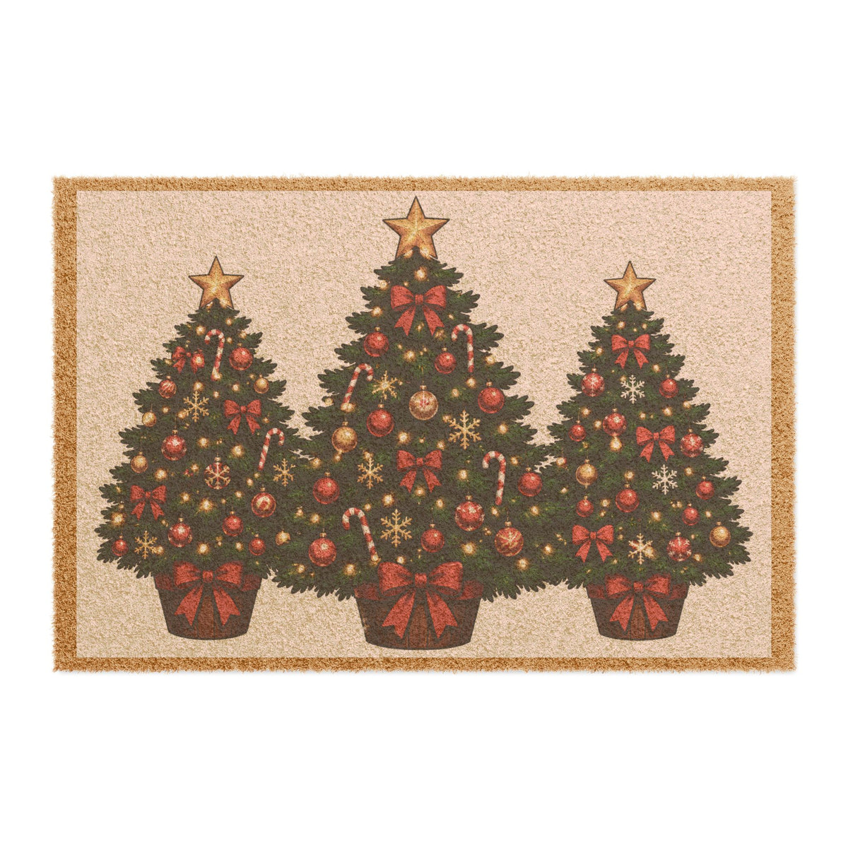 Christmas Tree Doormat – Festive Holiday Welcome Mat