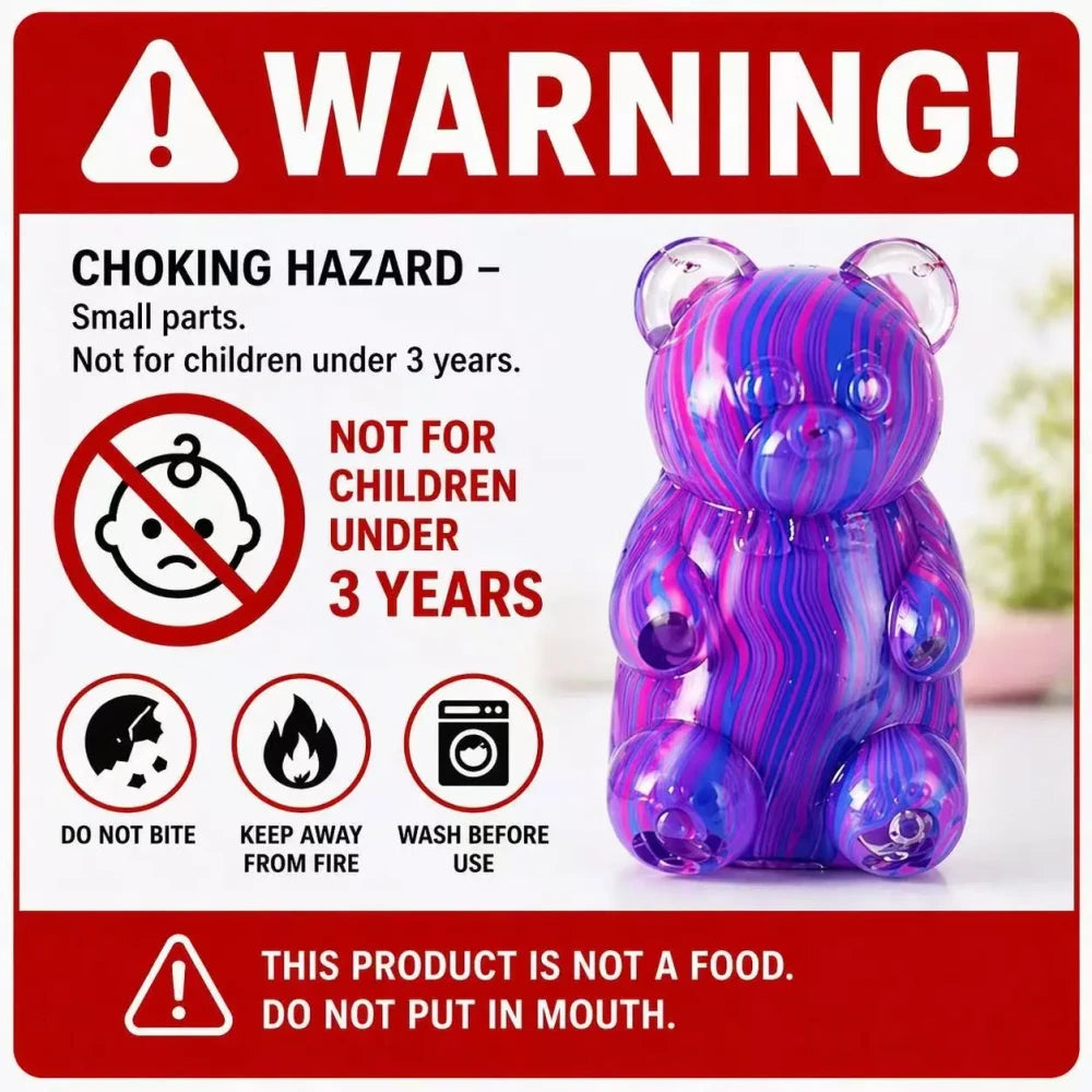 Slow Rebound Squeeze Bear Fidget Toy