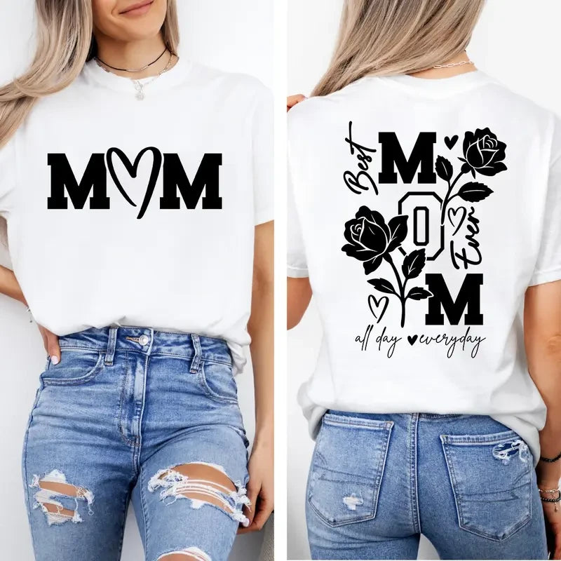 Oversized Cotton Mom Tee