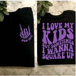 Humorous Mom Life T-Shirt