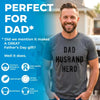 Funny Bearded Dad Graphic Tee