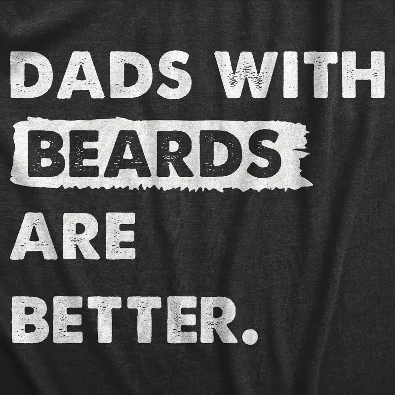 Funny Bearded Dad Graphic Tee