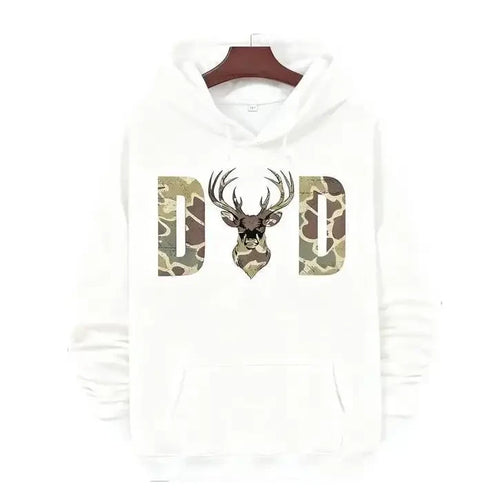 Camouflage Dad Fit Hooded Sweatshirt