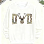 Camouflage Dad Fit Hooded Sweatshirt