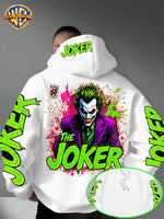 Warner Bros Joker Print Hoodie