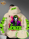 Warner Bros Joker Print Hoodie
