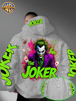 Warner Bros Joker Print Hoodie