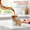 Glass Iced Coffee Tumbler Set