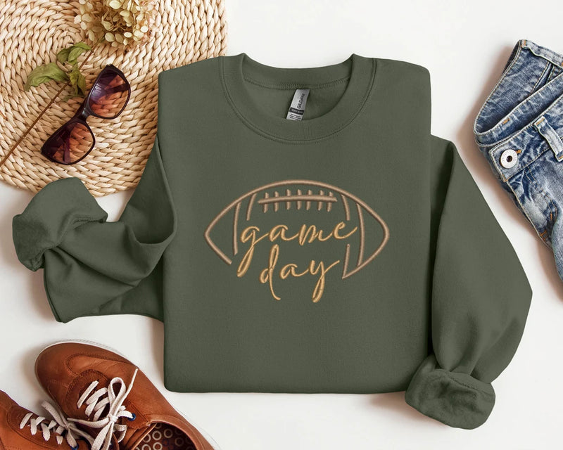Embroidered Game Day Shirt