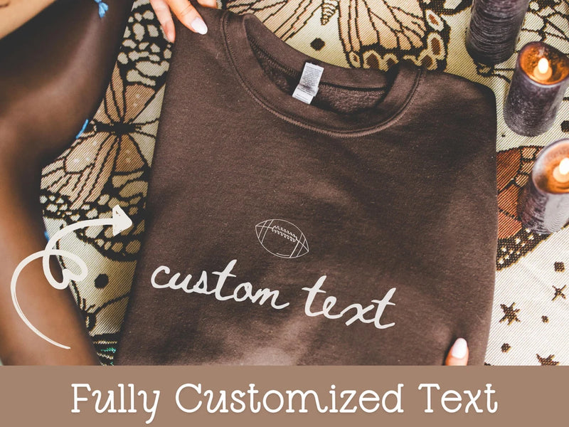 Football Season Crewneck Sweatshirt