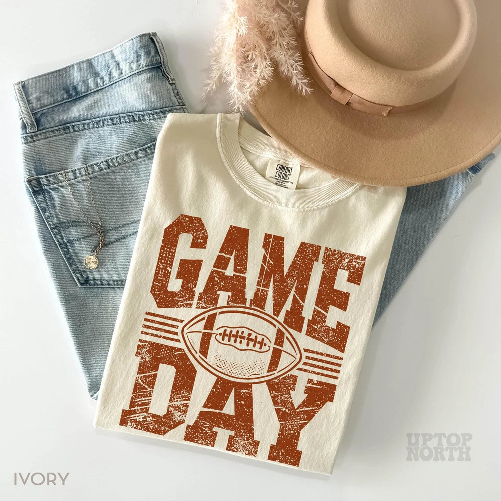 Comfort Colors Football Mama T Shirt